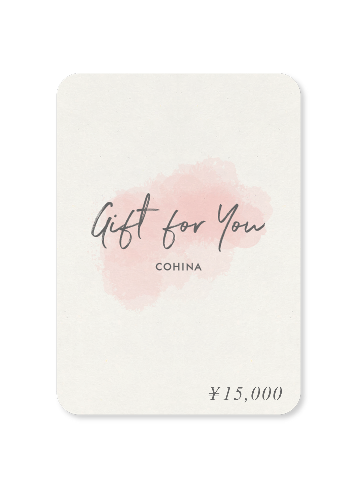COHINA GIFT CARD 【 Gift for you 】