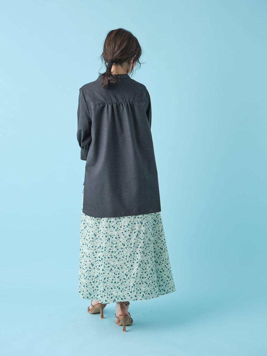 プチフラワープリントナロースカート-short & regular | 小柄・低身長女性向けファッション通販、コーディネート | COHINA  STORE