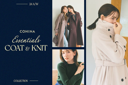 COHINA Essentials COAT&KNIT