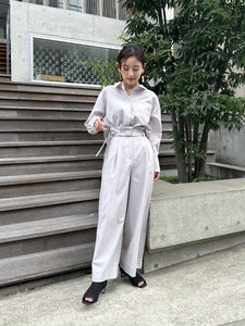 タックパンツシャツセットアップ　[通常]