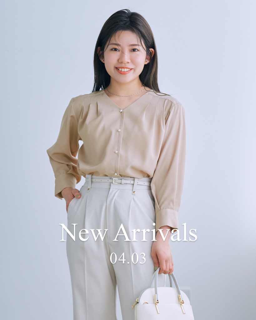 【Weekly New Arrivals】04.03(Wed)発売の新作アイテム一覧