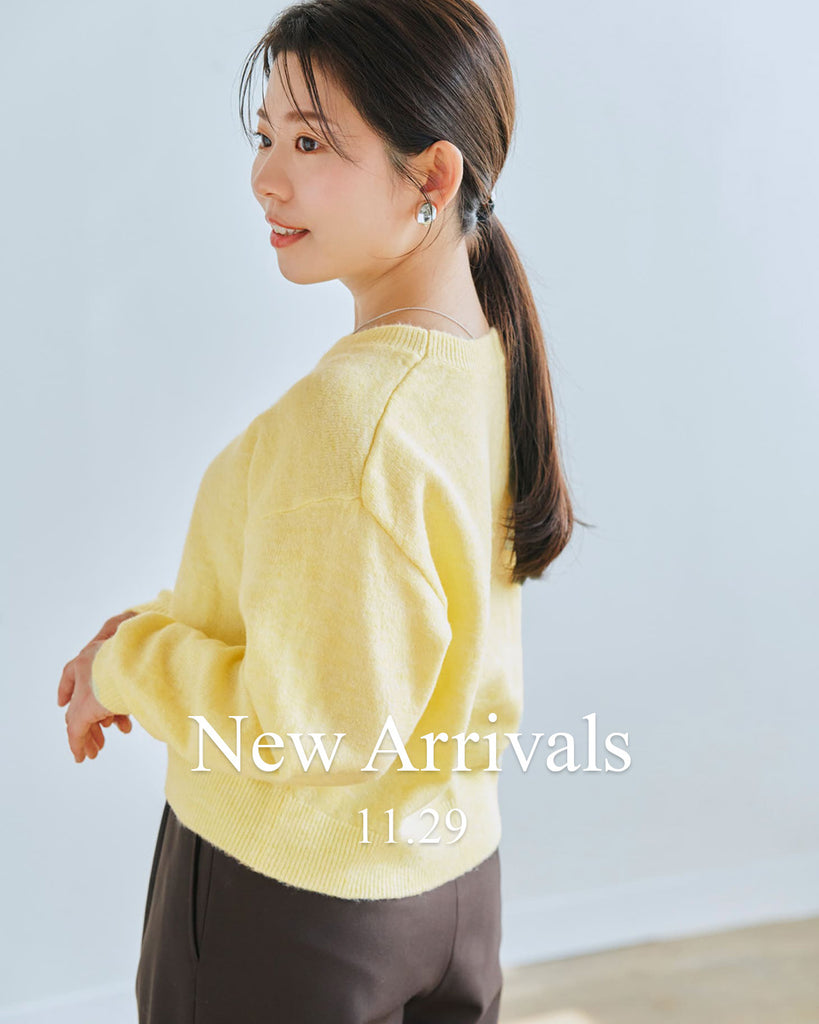 【Weekly New Arrivals】11.29(Wed)発売の新作アイテム一覧