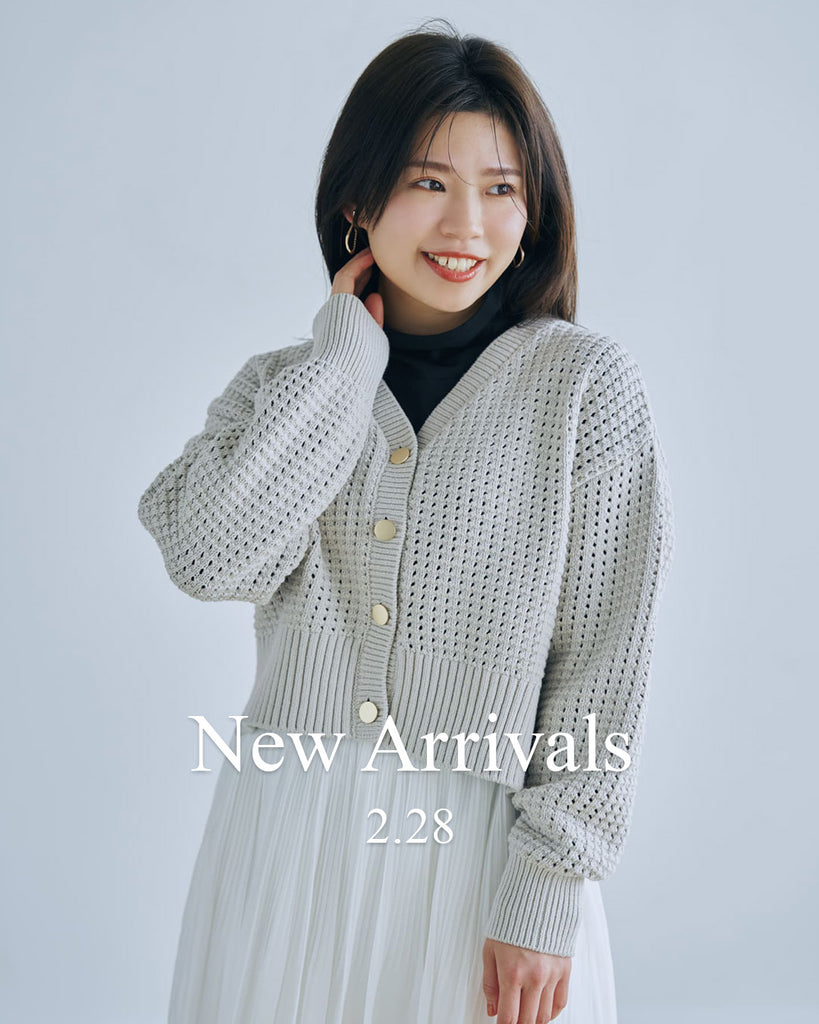 【Weekly New Arrivals】02.28(Wed)発売の新作アイテム一覧