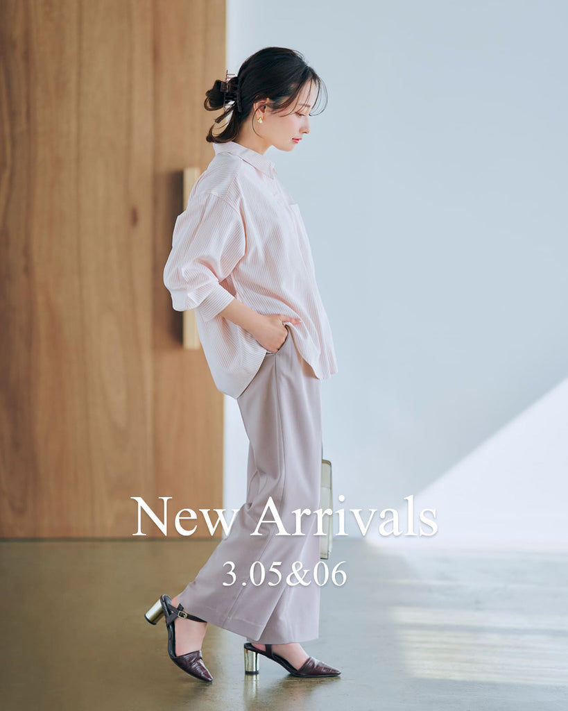 【Weekly New Arrivals】03.5(Tue),6(Wed)発売の新作アイテム一覧