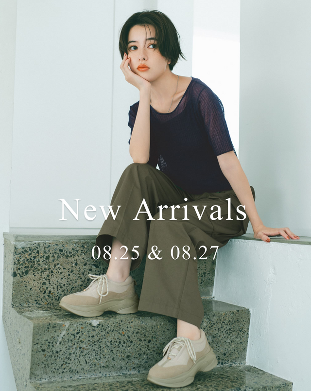 【Weekly New Arrivals】8.25(Mon)&8.27(Wed)発売の新作アイテム一覧