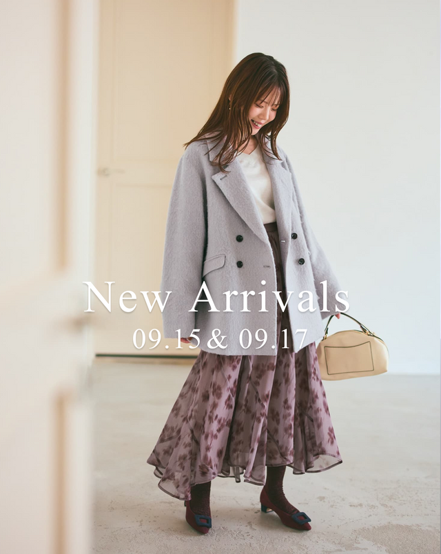 【Weekly New Arrivals】9.15(Mon)&9.17(Wed)発売の新作アイテム一覧