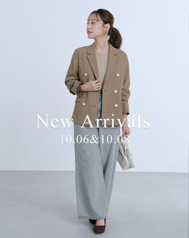 【Weekly New Arrivals】10/6(Mon)&10/8(Wed)発売の新作アイテム一覧