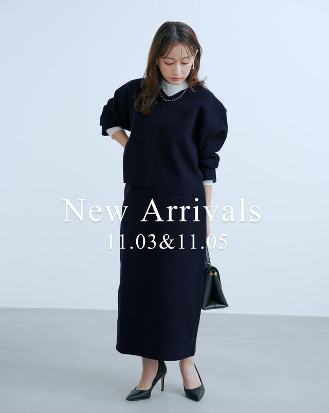 【Weekly New Arrivals】11.03(Mon)&11.05(Wed)発売の新作アイテム一覧