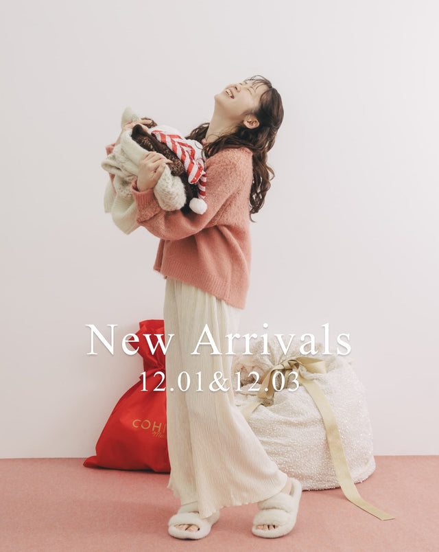 【Weekly New Arrivals】12.1(Mon)&12.3(Wed)発売の新作アイテム一覧