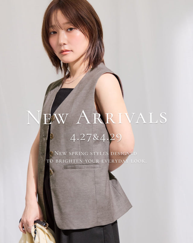 【Weekly New Arrivals】4.29(Wed)発売の新作アイテム一覧