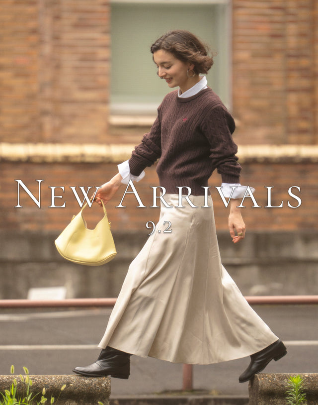 【Weekly New Arrivals】9.2(Wed)発売の新作アイテム一覧