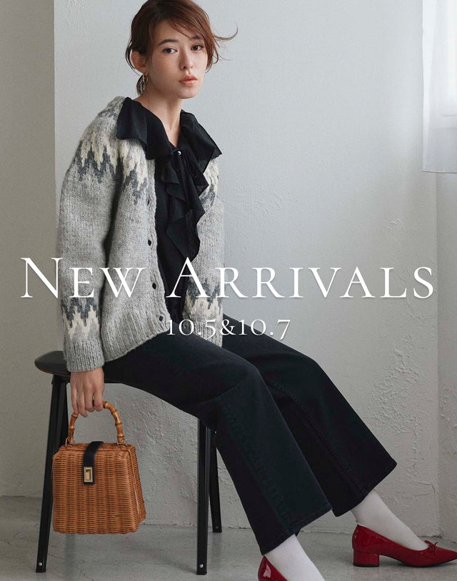 【Weekly New Arrivals】10.5(Mon)&10.7(Wed)発売の新作アイテム一覧