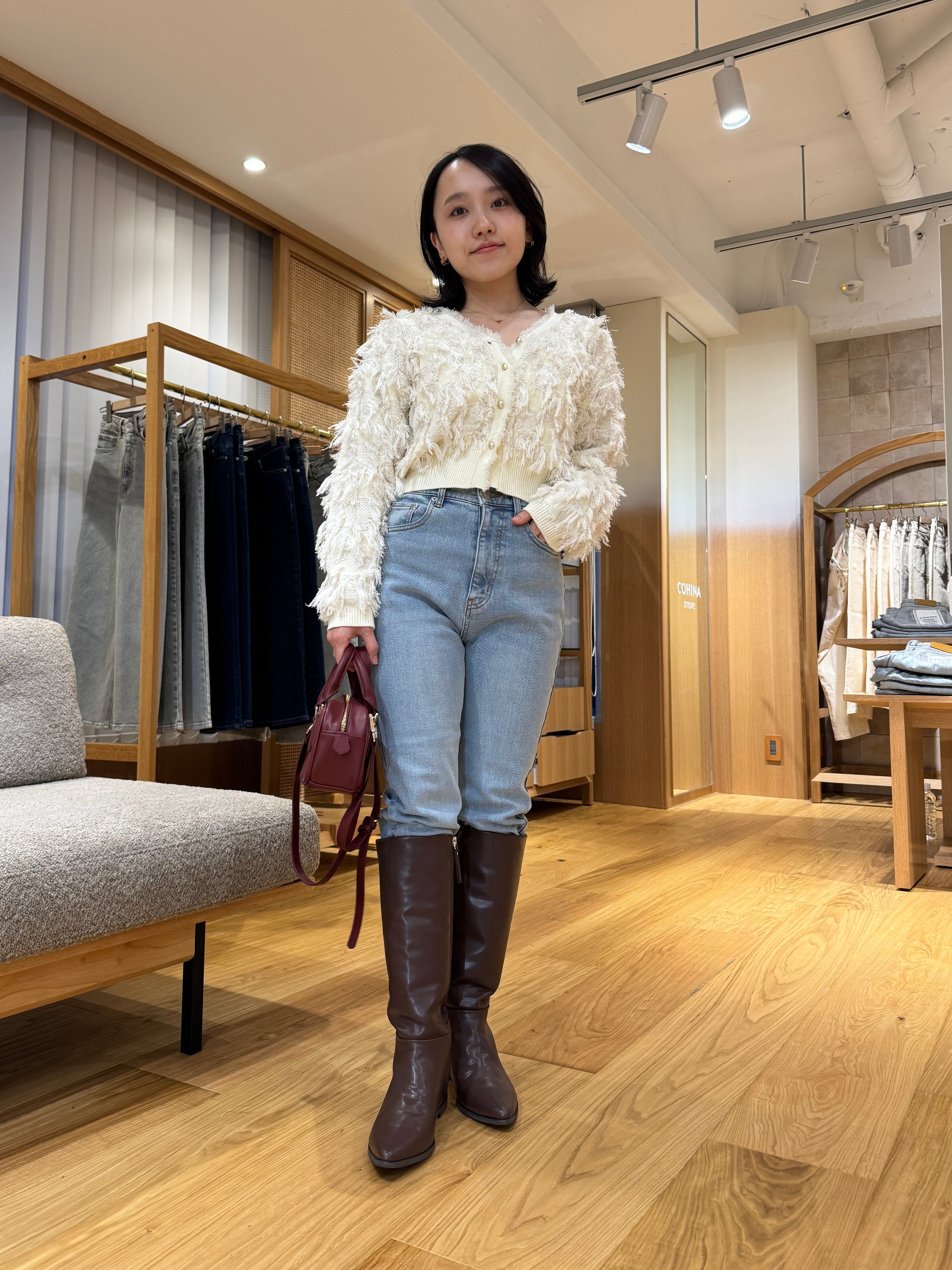インソールロングブーツ | 小柄・低身長女性向けファッション通販