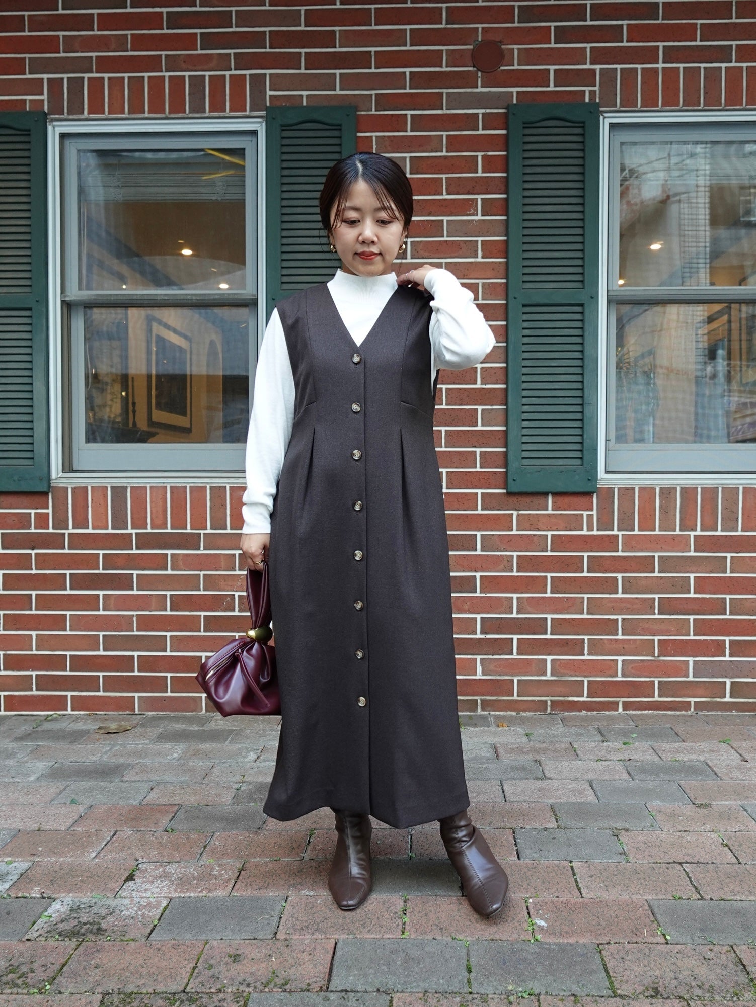 小柄コーディネート vol.182】snap 144cm Manami – COHINA STORE