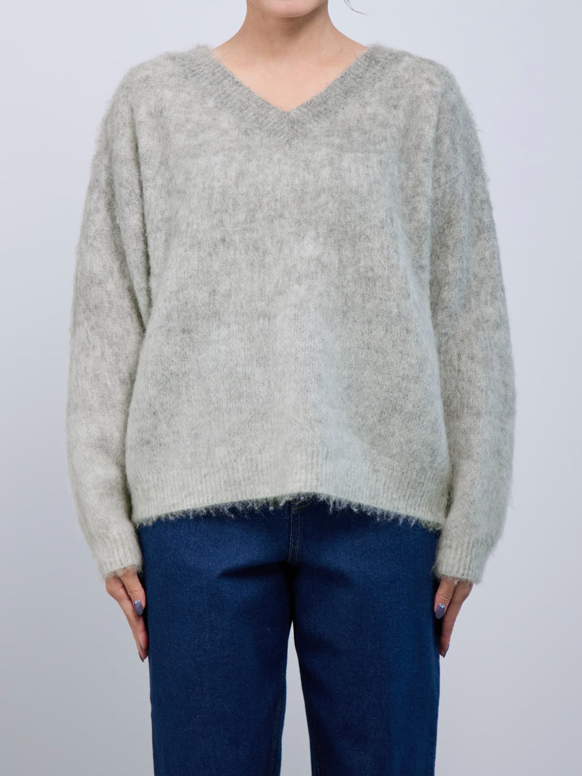 ※こちらが実物のカラーに一番お色味が近くなっております。（グレー）<br>149cm | B:77 W:60 H:83 股下:68.5 | ワンサイズ着用