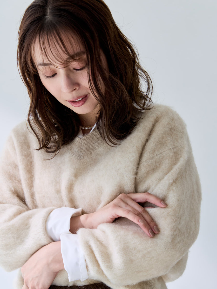 グラデーションジャカードニット　[通常]