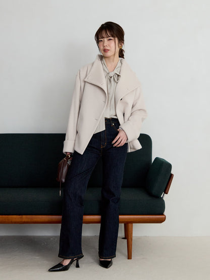 COHINA DENIM ブーツカット-short & regular　[通常]