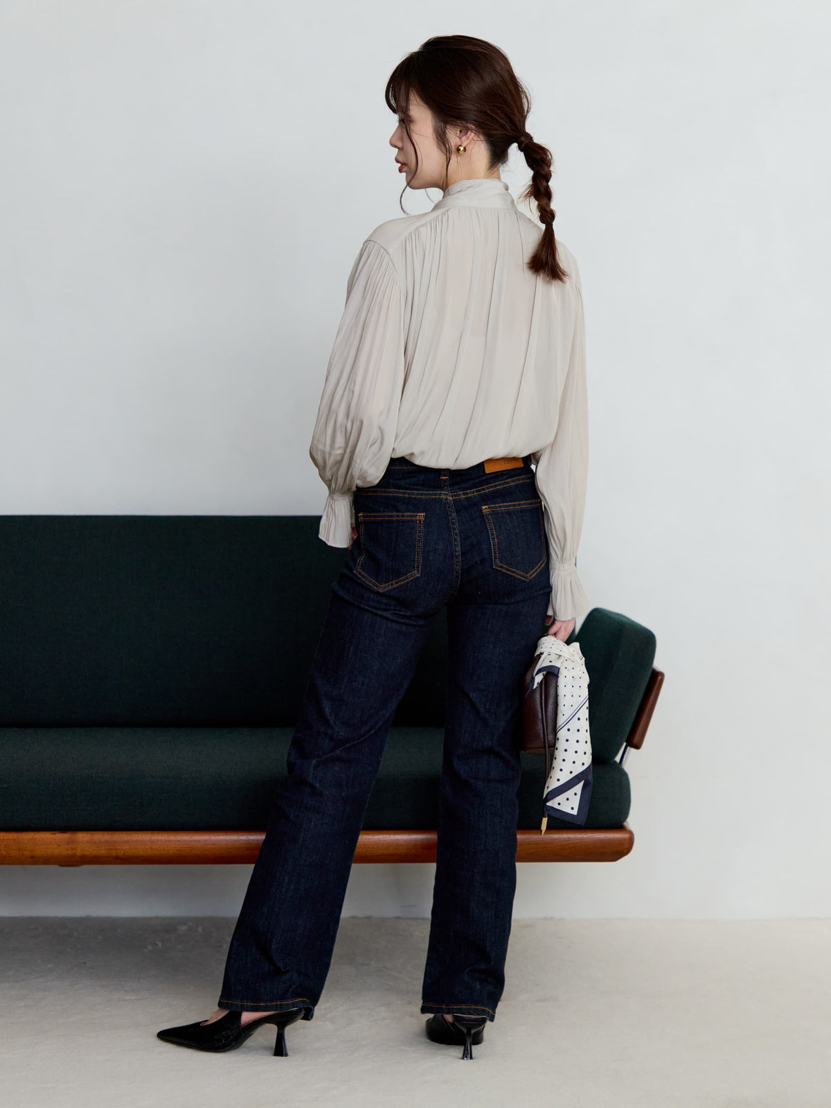 COHINA DENIM ブーツカット-short & regular　[通常]