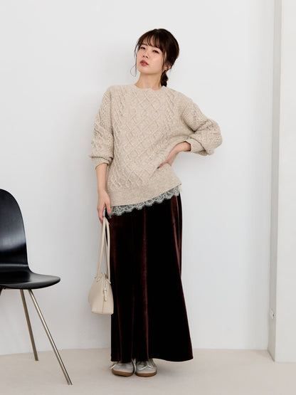 148cm | B:72 W:55 H:77 股下:68 | ワンサイズ着用