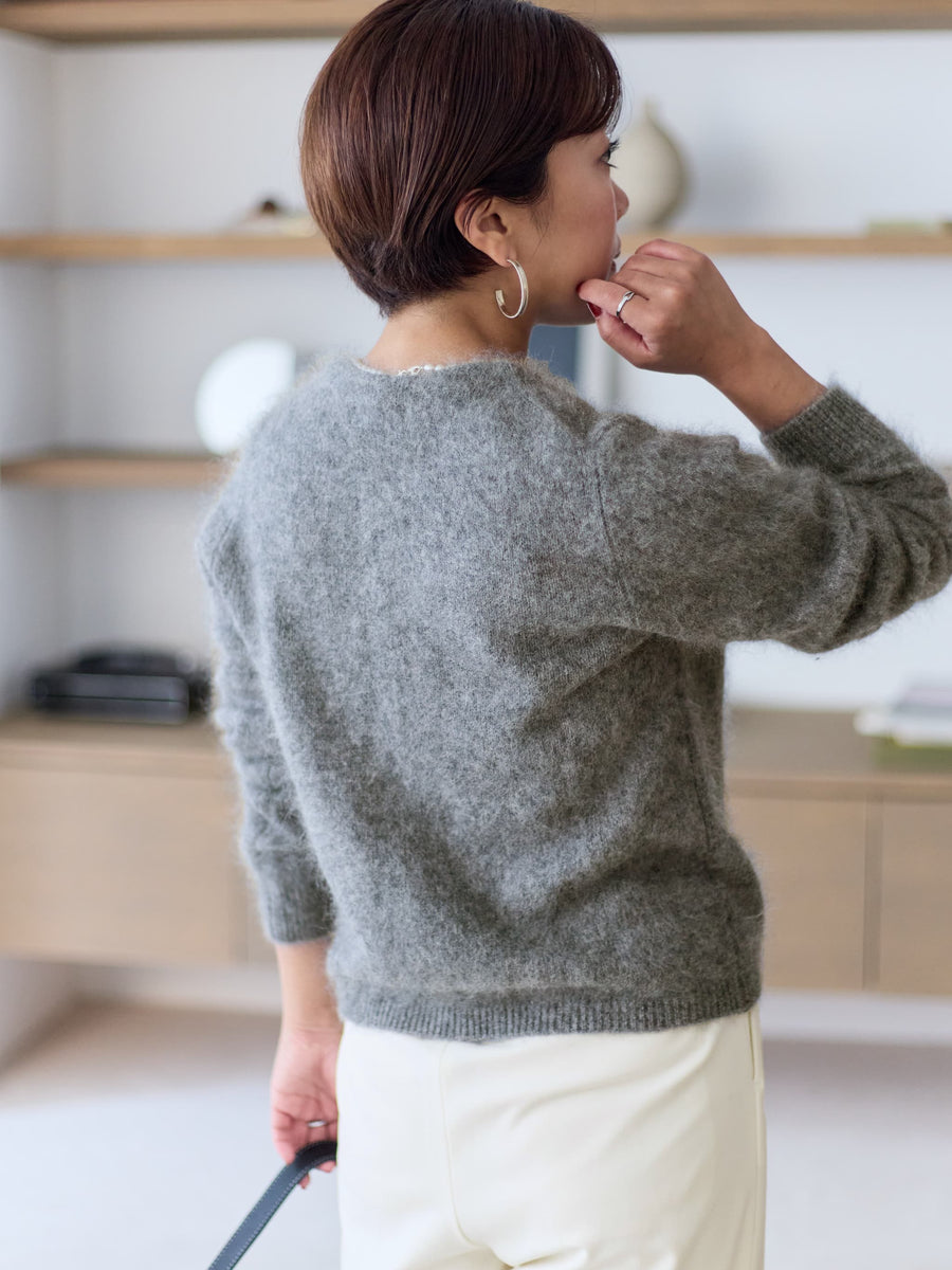 フラッフィーウールニットカーディガン　[通常]