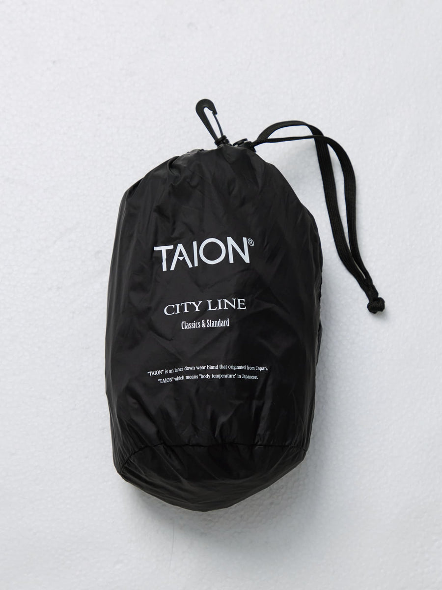 【COHINA×TAION】シティ フードダウンジャケット　[通常]