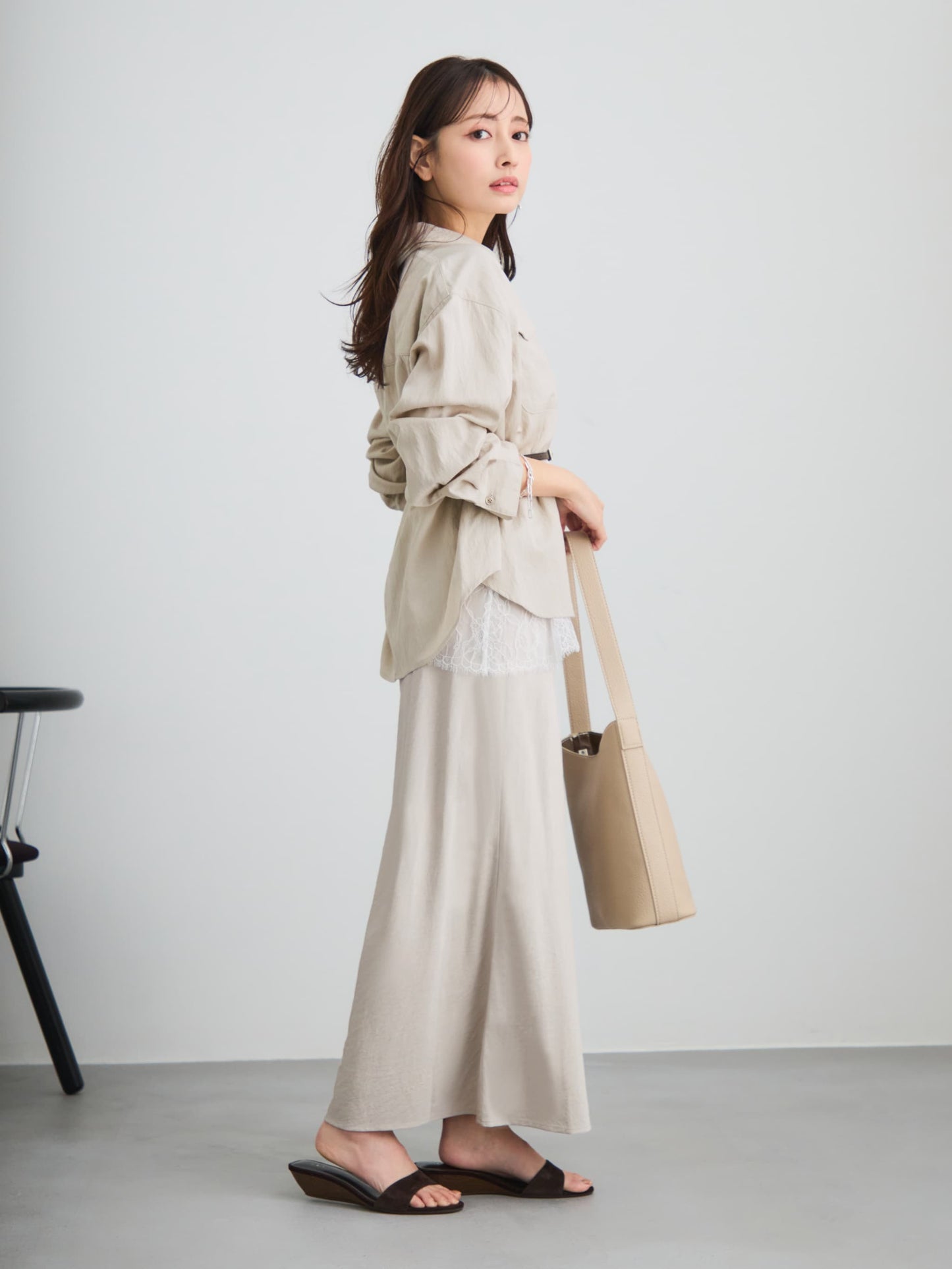 ナチュラルウォッシュダブルポケットシャツ　[通常]