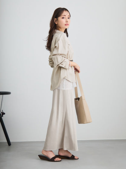 ナチュラルウォッシュダブルポケットシャツ　[通常]