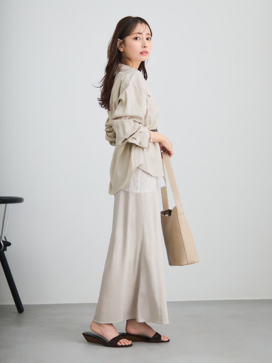 ナチュラルウォッシュダブルポケットシャツ　[通常]