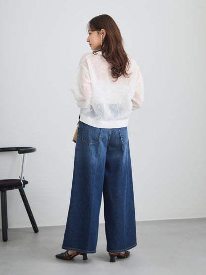 【Healthy DENIM×COHINA】BABY GINGER センタープレスデニム-short & regular　[通常]