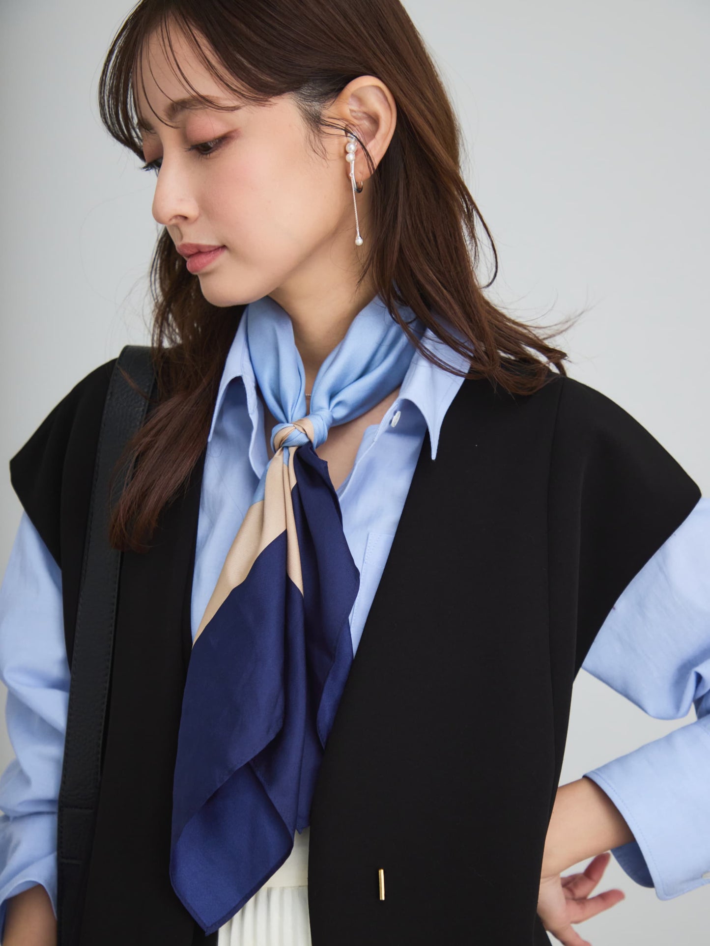 アシメフロントジレ　[通常]