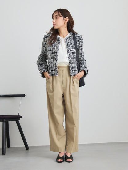 ミックスツイードジャケット　[通常]