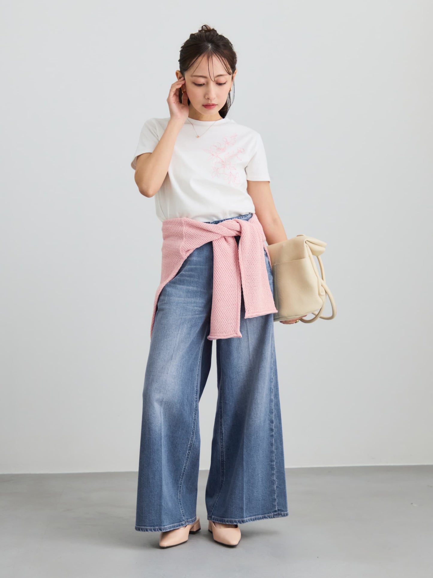 【Healthy DENIM×COHINA】BABY GINGER センタープレスデニム-short & regular　[通常]