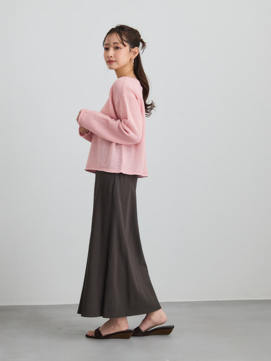 ペーパーヤーンメッシュニット　[通常]