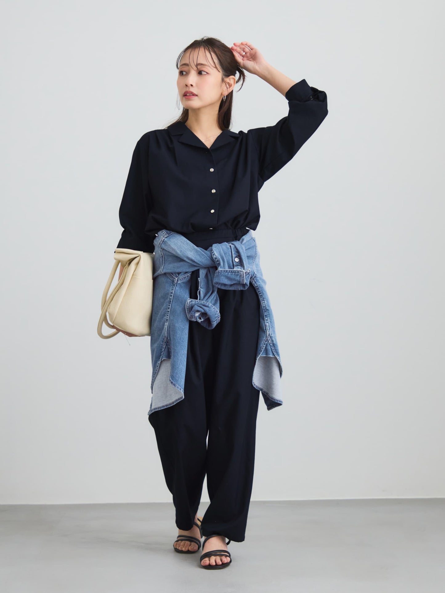 149cm | B:77 W:60 H:83 股下:68.5 | ワンサイズ着用