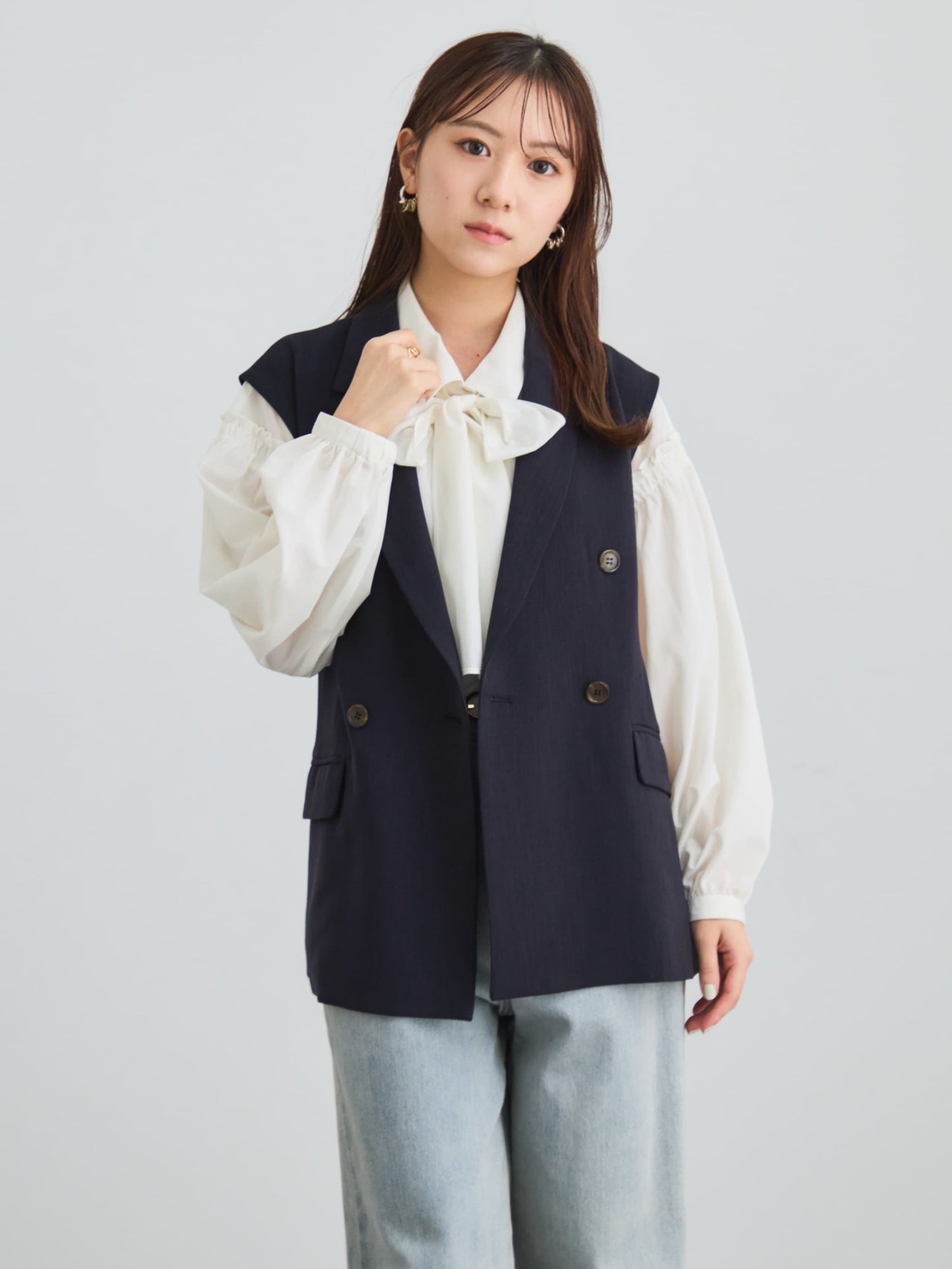 150cm | B:78 W:56 H:74 股下:69  | ワンサイズ着用