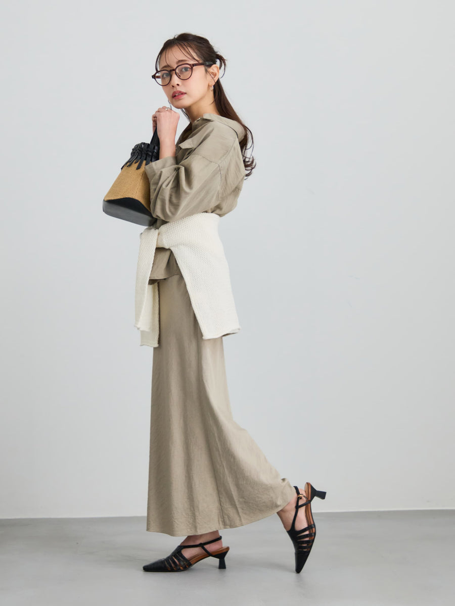 ナチュラルウォッシュダブルポケットシャツ　[通常]