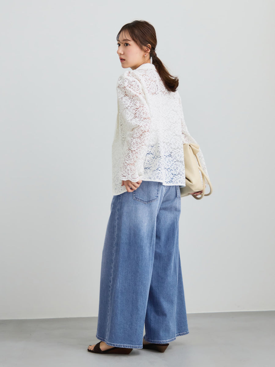 【Healthy DENIM×COHINA】BABY GINGER センタープレスデニム-short & regular　[通常]