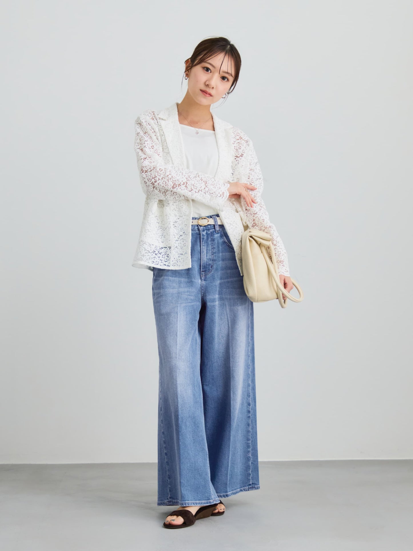 150cm | B:78 W:56 H:74 股下:69  | regular-XS着用