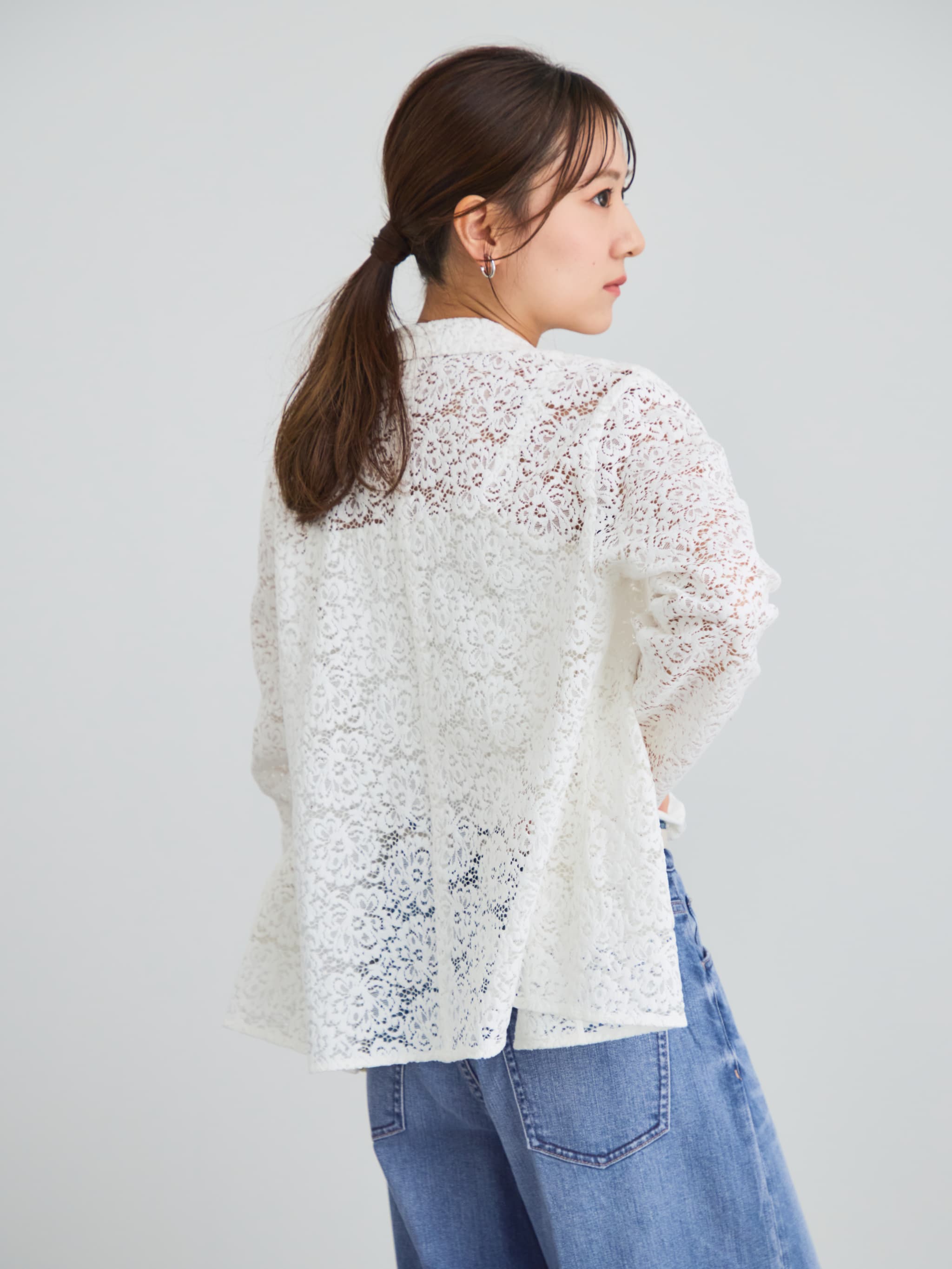 レーステーラードジャケット | 小柄・低身長女性向けファッション通販