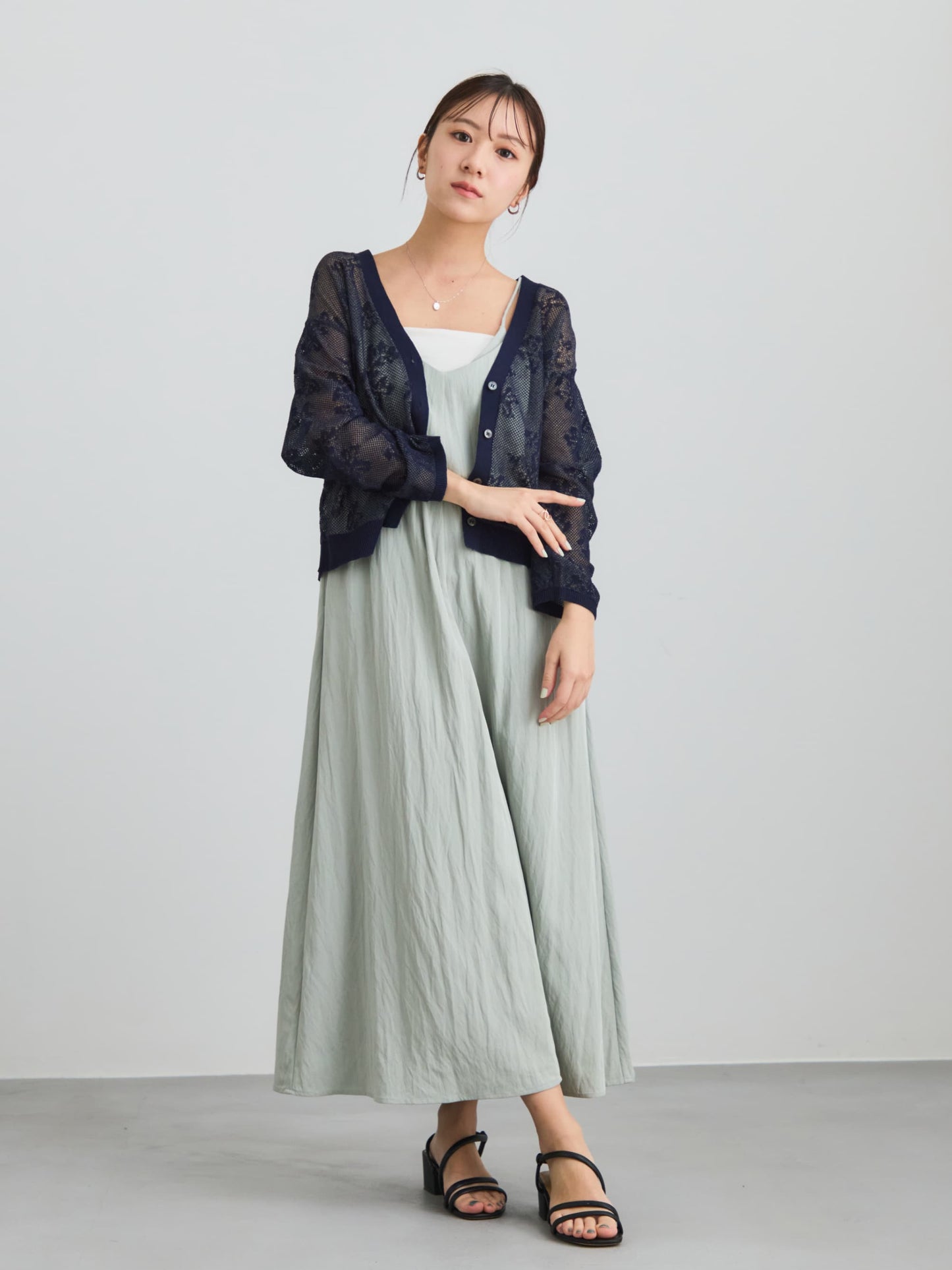 シアーボタニカルカーディガン　[通常]