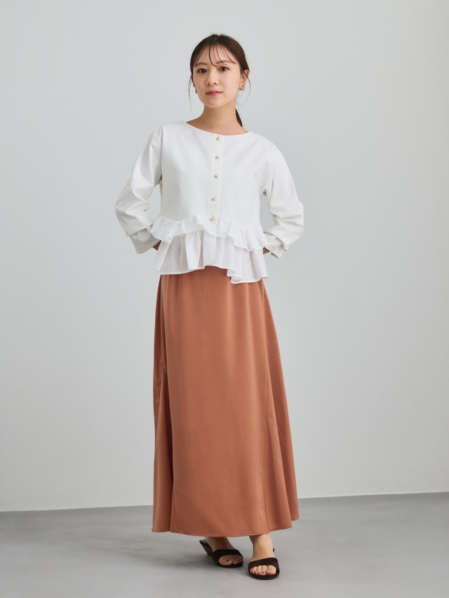 150cm | B:78 W:56 H:74 股下:69  | ワンサイズ着用