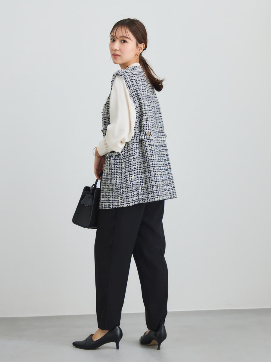 ミックスツイードジレ　[通常]