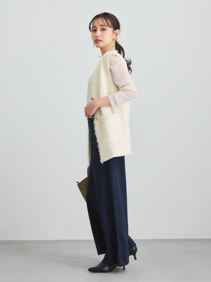 ミックスツイードジレ　[通常]