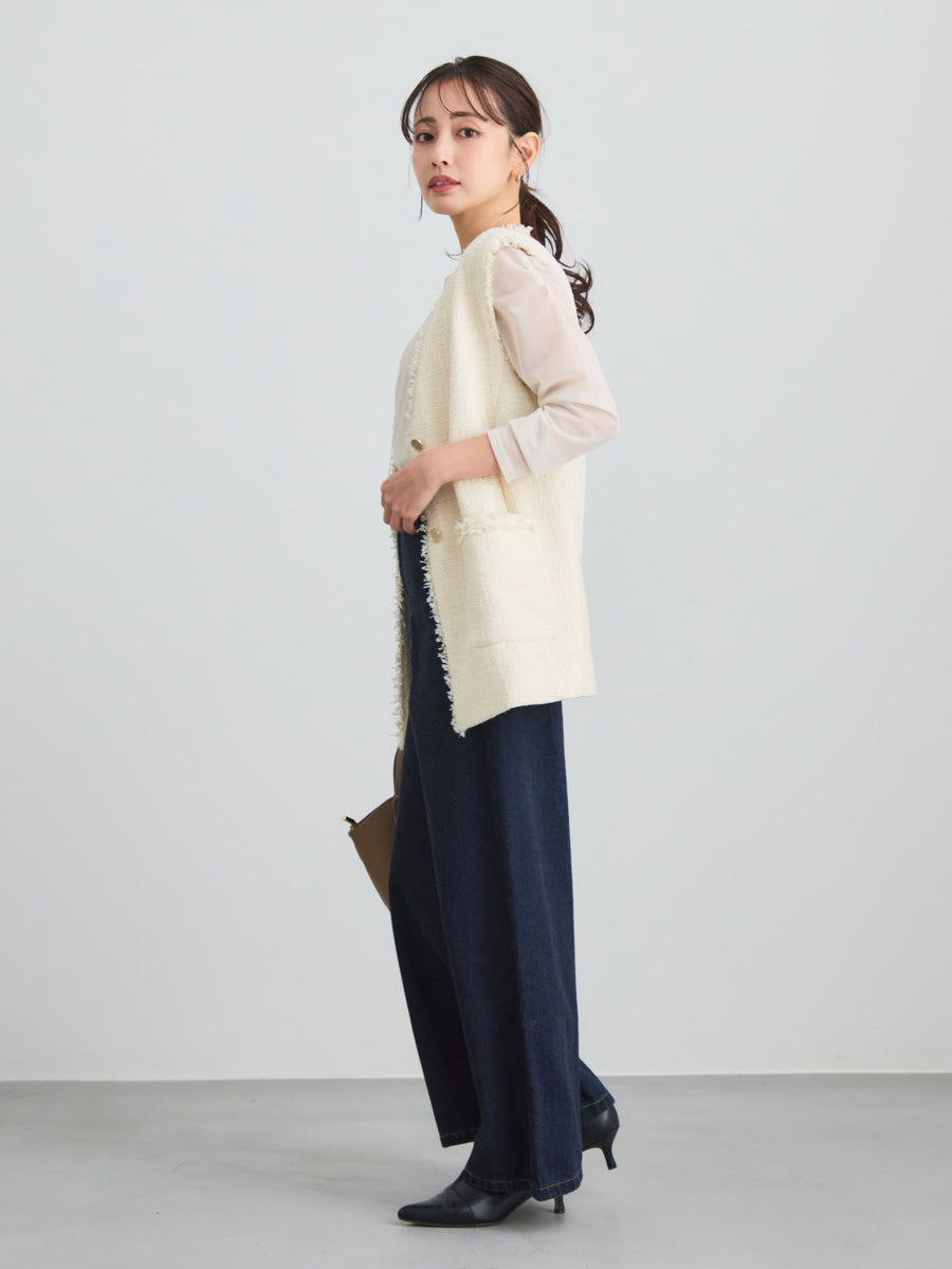 ミックスツイードジレ　[通常]