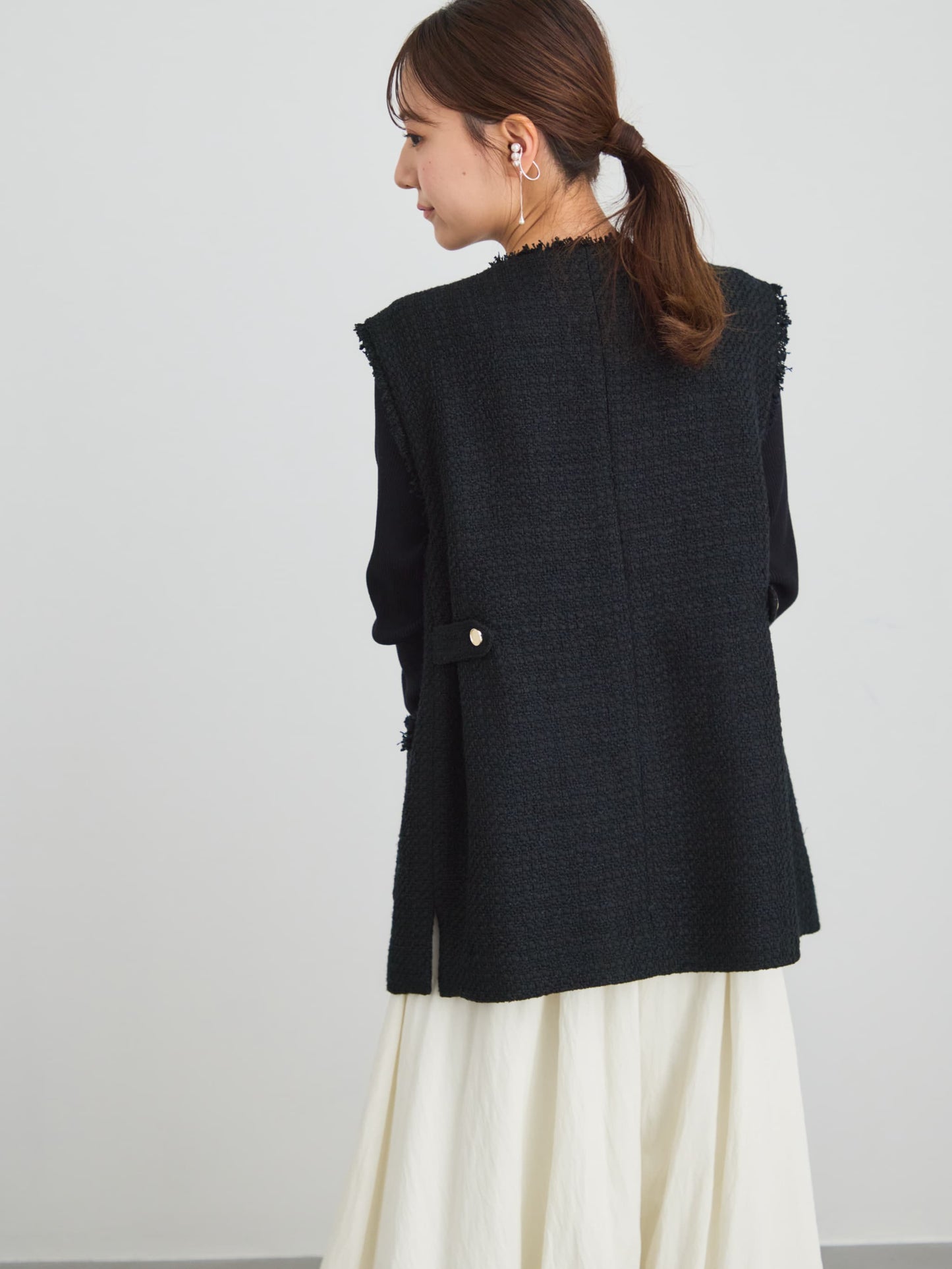 ミックスツイードジレ　[通常]