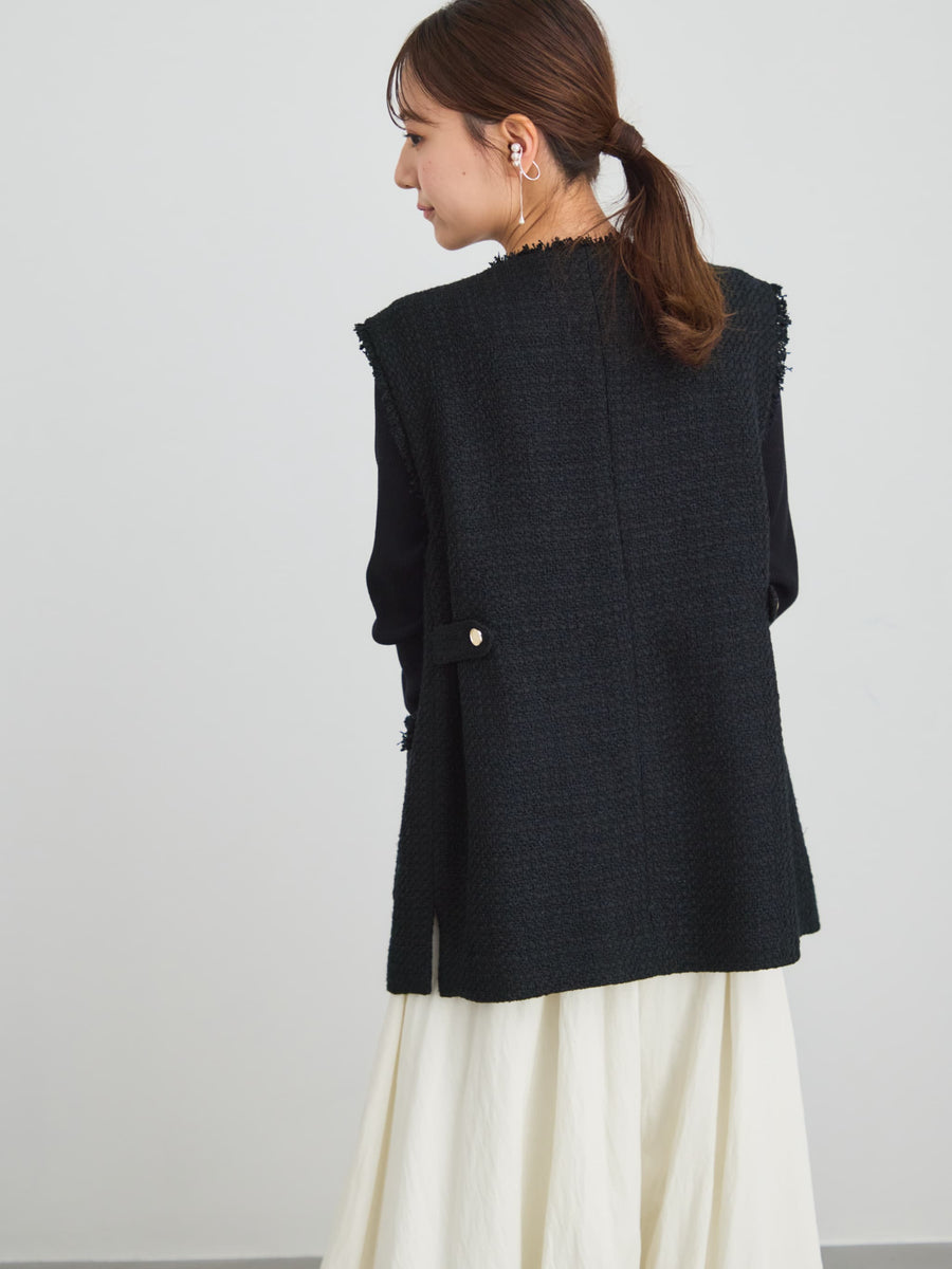 ミックスツイードジレ　[通常]