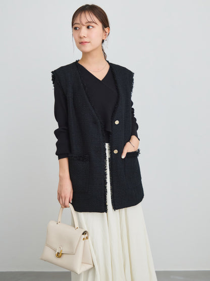 ミックスツイードジレ　[通常]