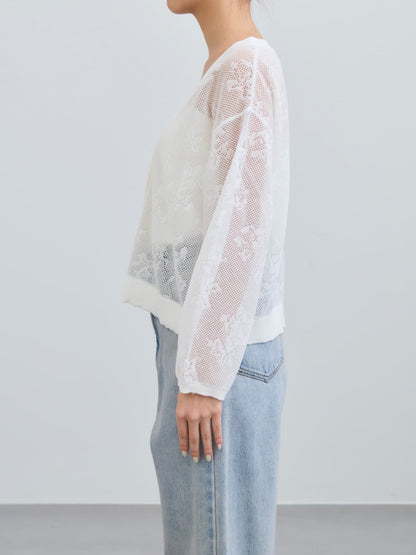 シアーボタニカルカーディガン　[通常]