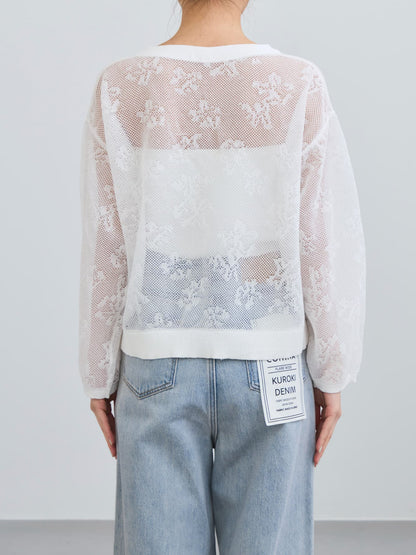 シアーボタニカルカーディガン　[通常]