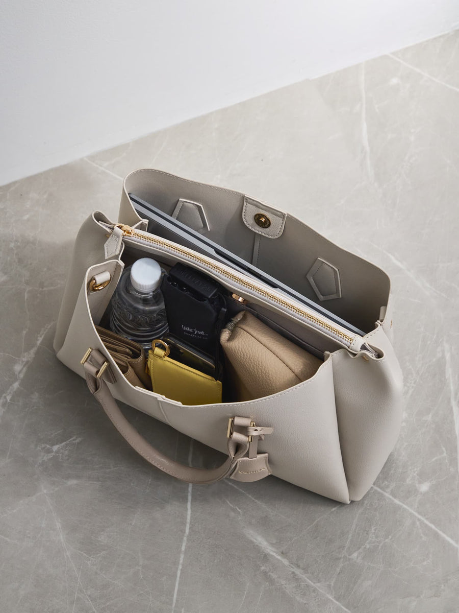 【VISコラボ】【軽量】チャーム付き2wayトート　[通常]